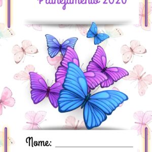 PLANNER DA PROFESSORA 2026 BORBOLETAS