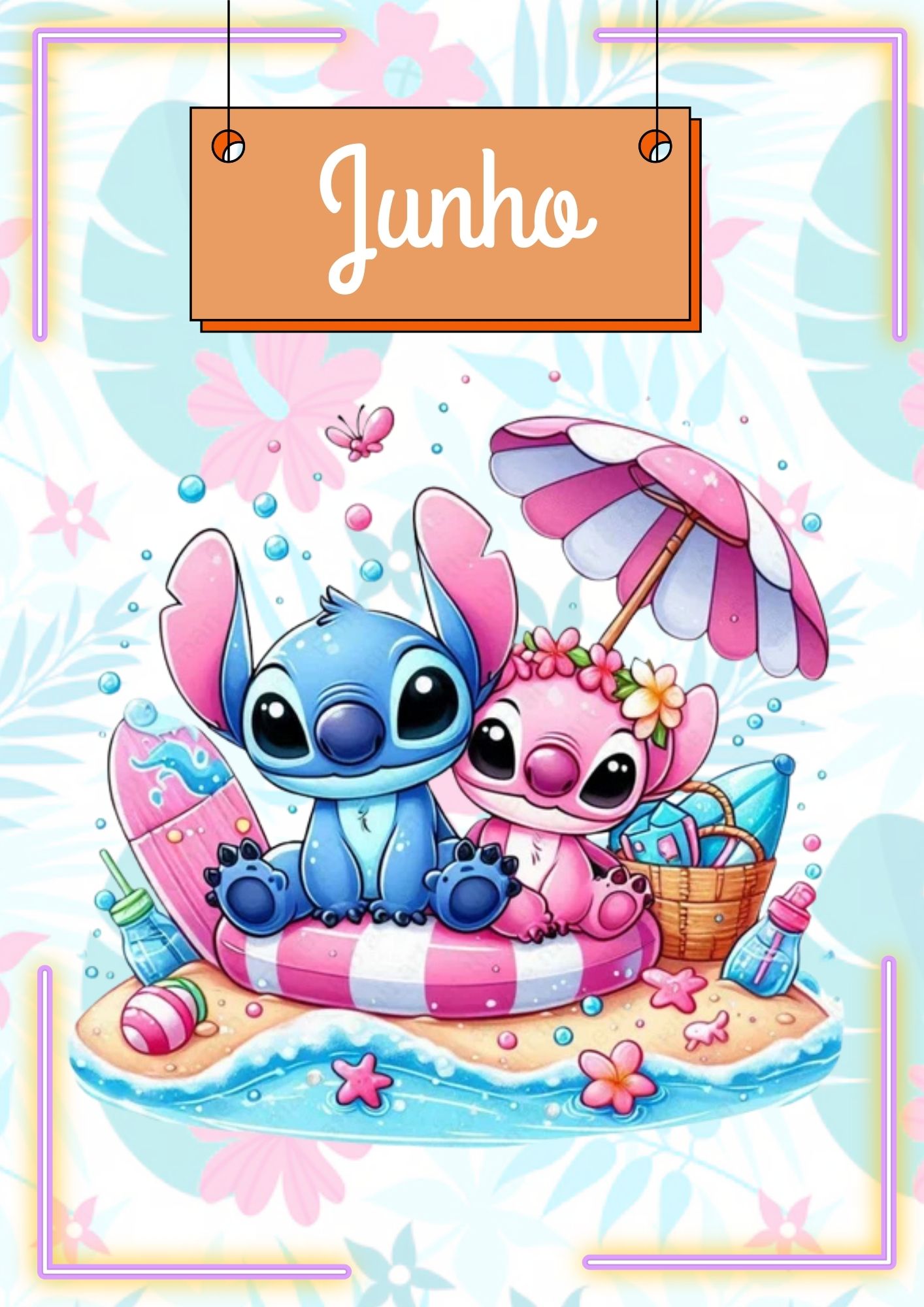 PLANNER DA PROFESSORA STITCH E ANGEL - Imagem 6