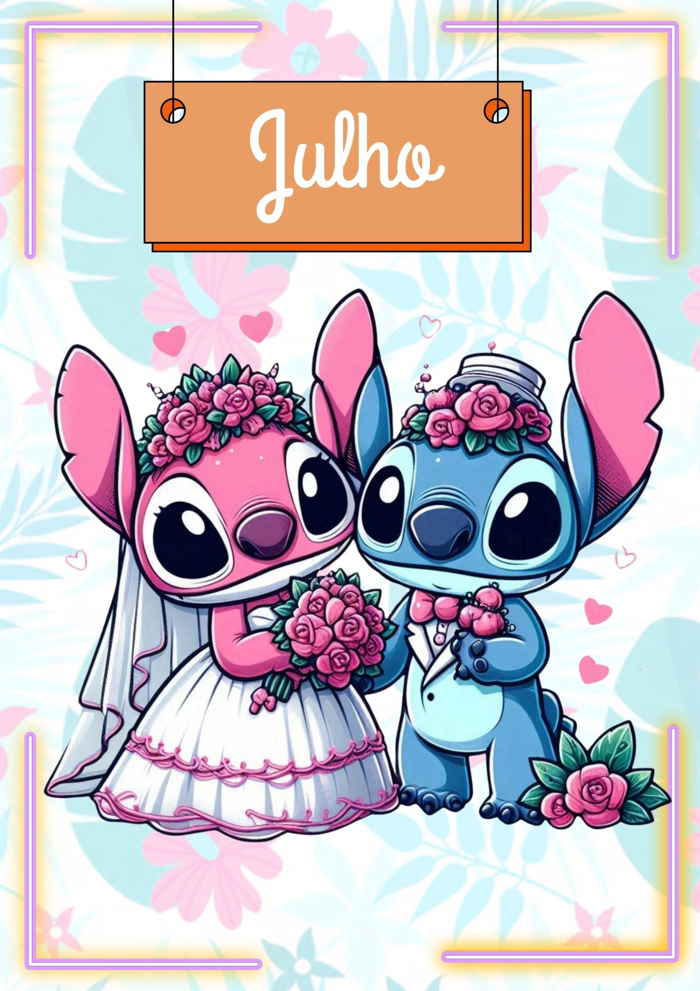 PLANNER DA PROFESSORA STITCH E ANGEL - Imagem 7