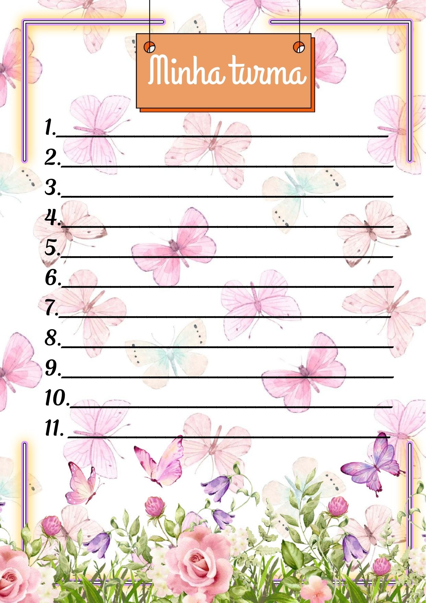 PLANNER DA PROFESSORA 2026 BORBOLETAS - Imagem 4