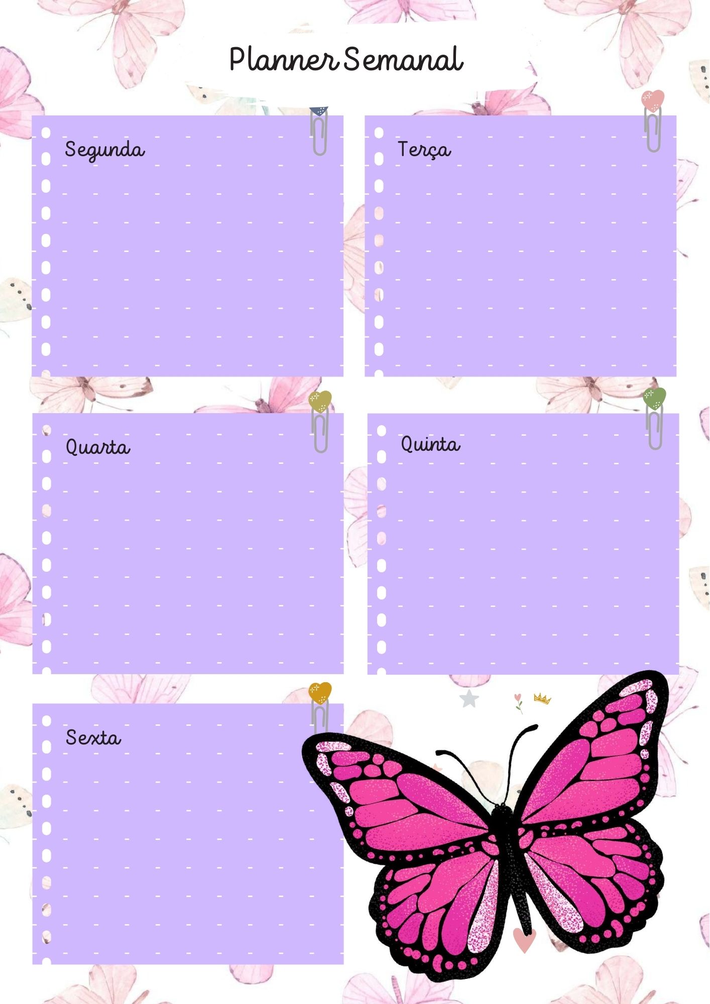 PLANNER DA PROFESSORA 2026 BORBOLETAS - Imagem 40