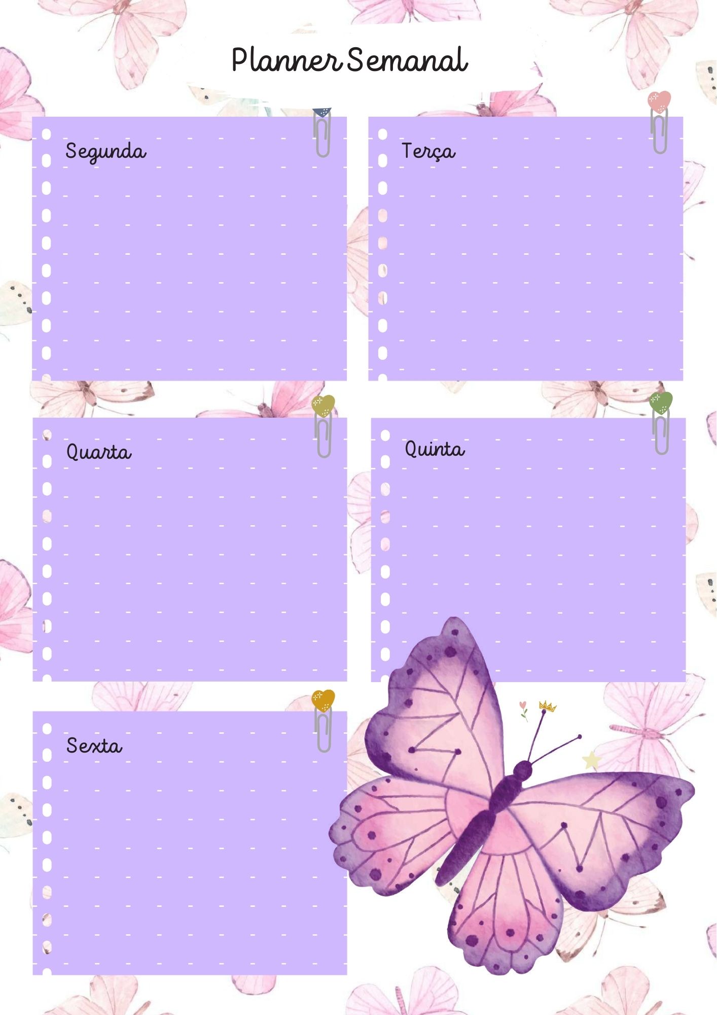 PLANNER DA PROFESSORA 2026 BORBOLETAS - Imagem 41