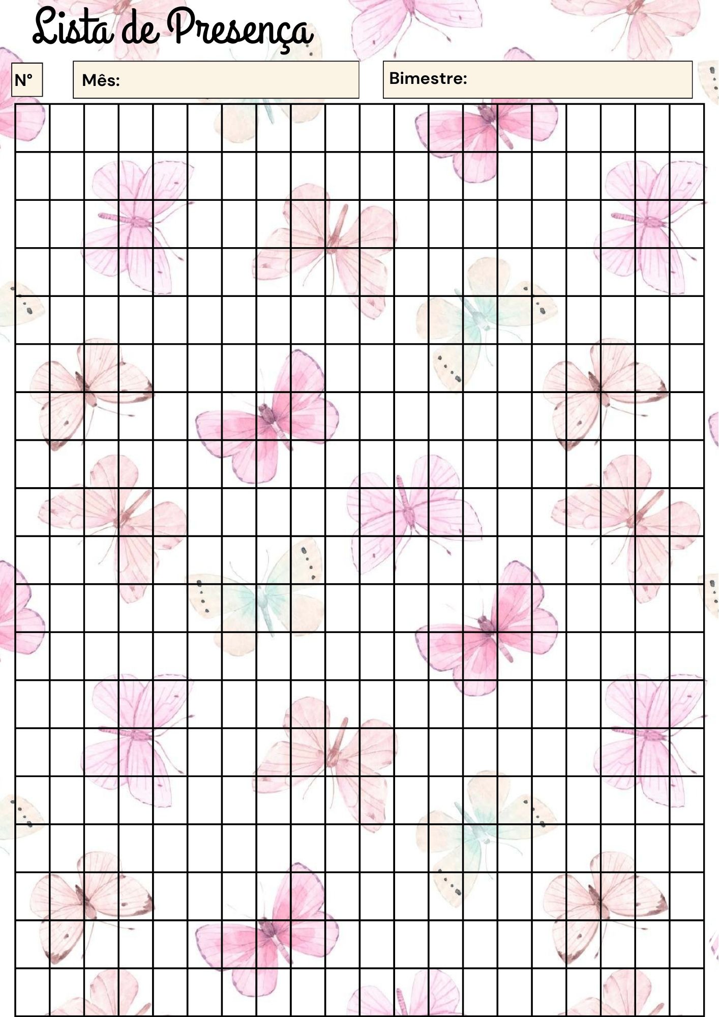 PLANNER DA PROFESSORA 2026 BORBOLETAS - Imagem 45