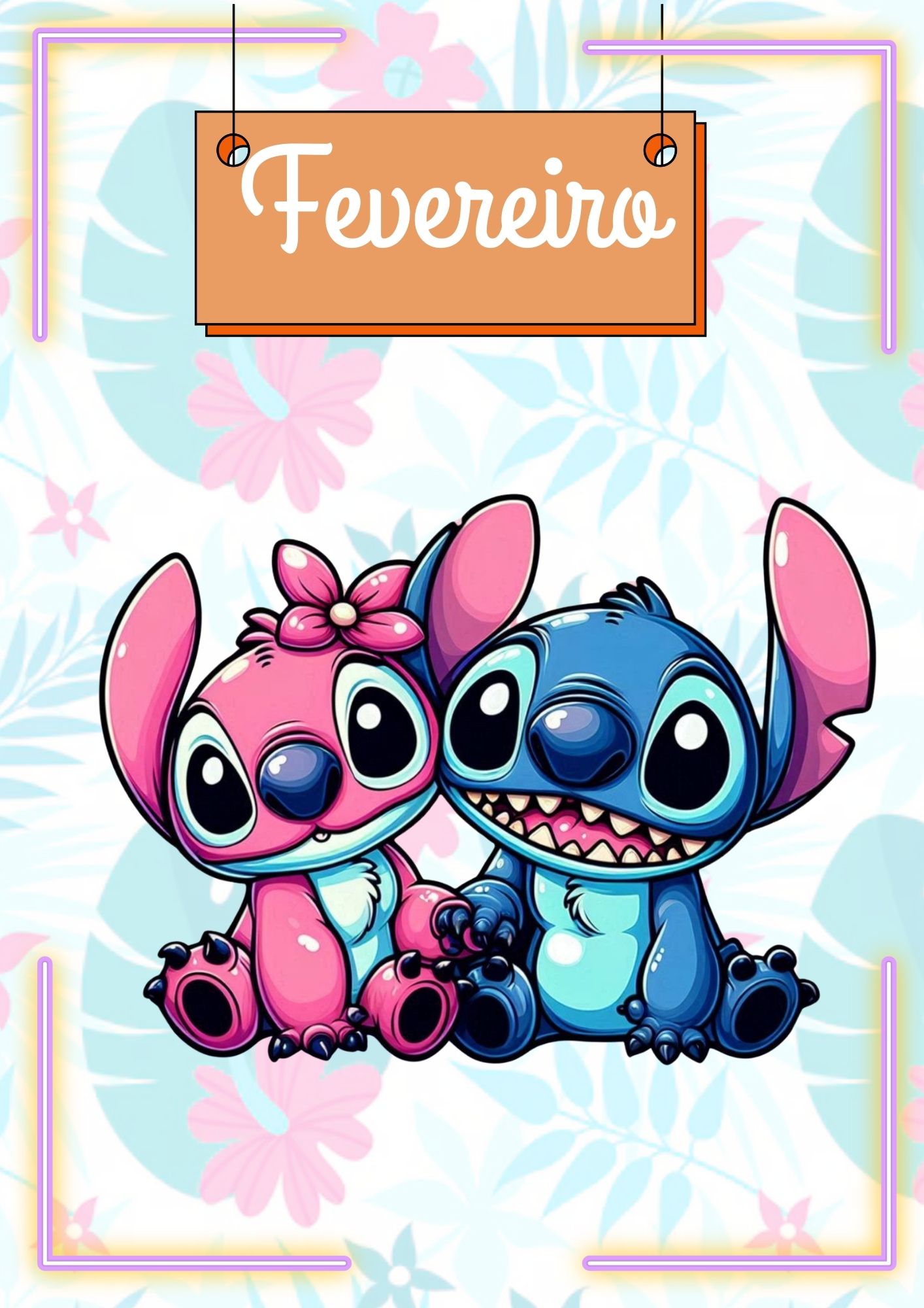 PLANNER DA PROFESSORA STITCH E ANGEL - Imagem 2
