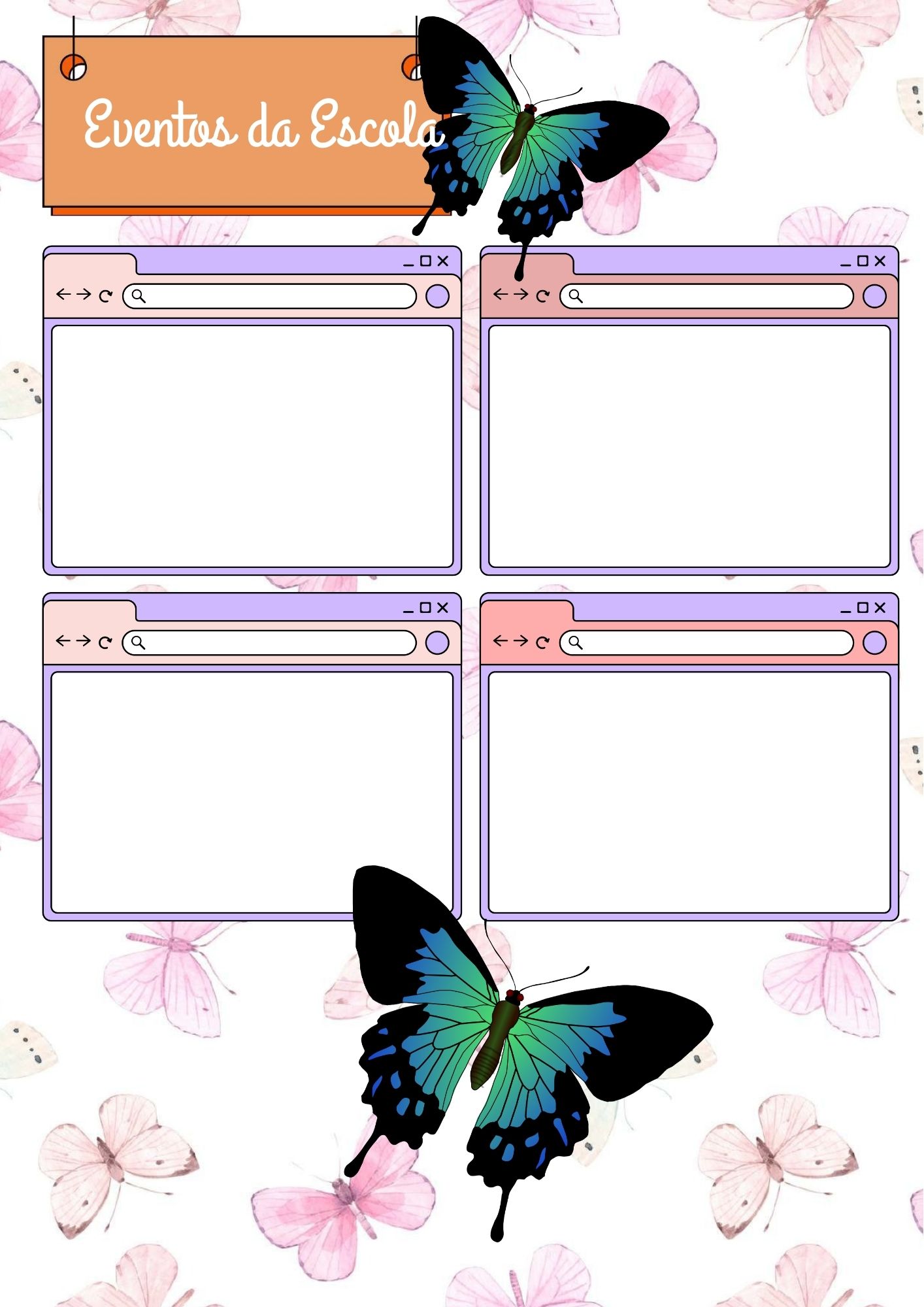 PLANNER DA PROFESSORA 2026 BORBOLETAS - Imagem 62