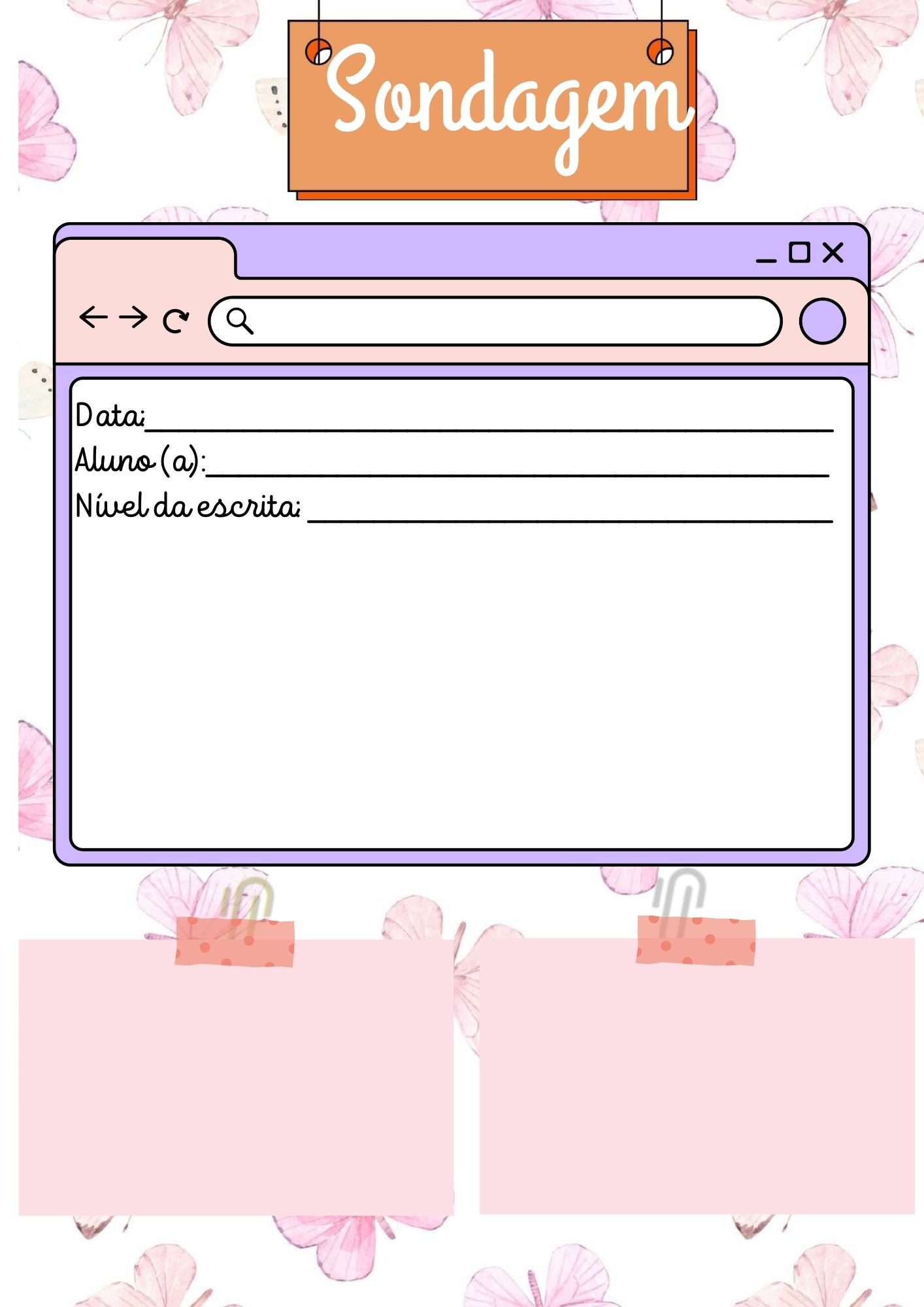 PLANNER DA PROFESSORA 2026 BORBOLETAS - Imagem 63