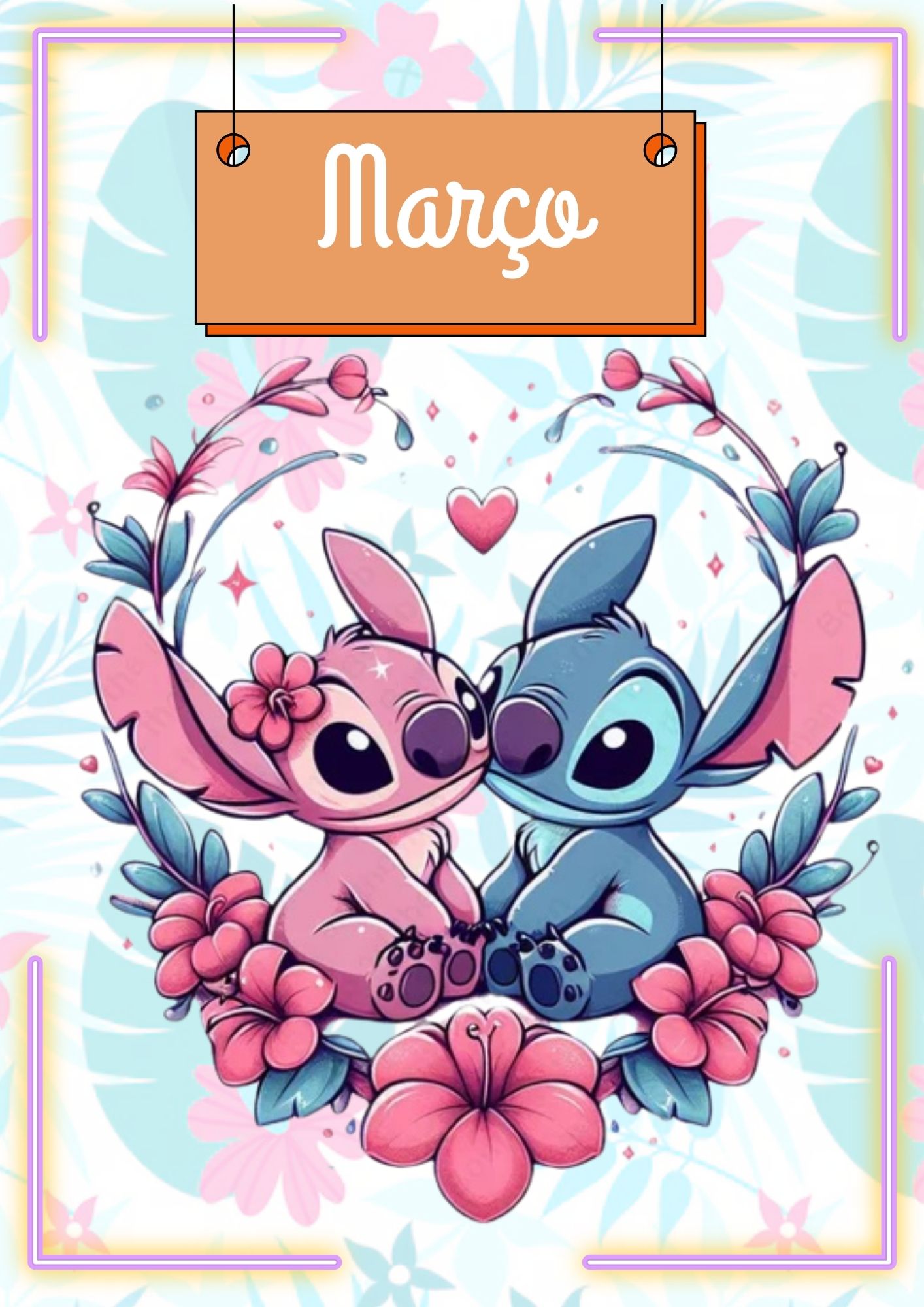 PLANNER DA PROFESSORA STITCH E ANGEL - Imagem 3