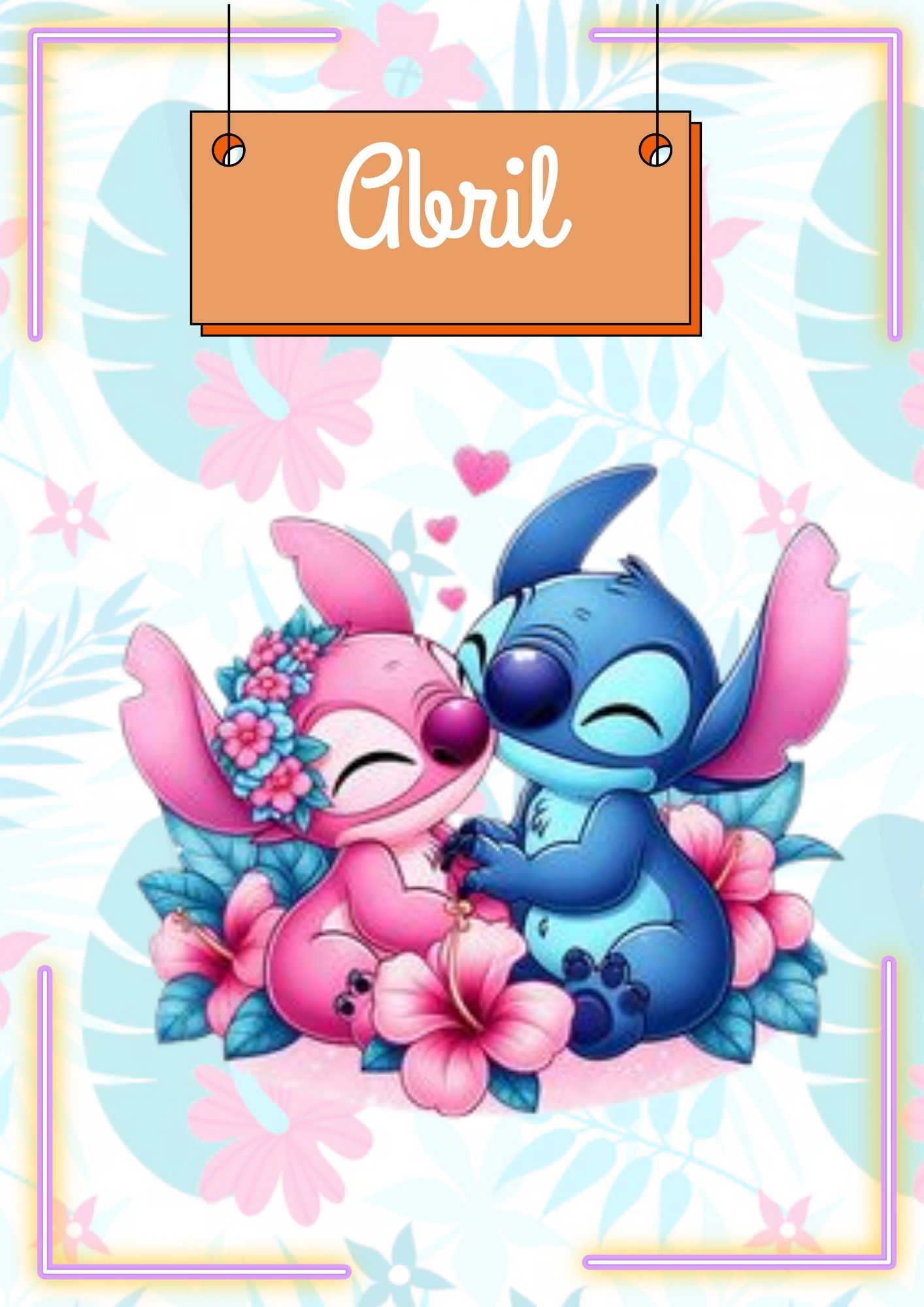PLANNER DA PROFESSORA STITCH E ANGEL - Imagem 4