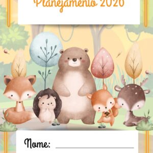 PLANNER DA PROFESSORA 2026 BOSQUE