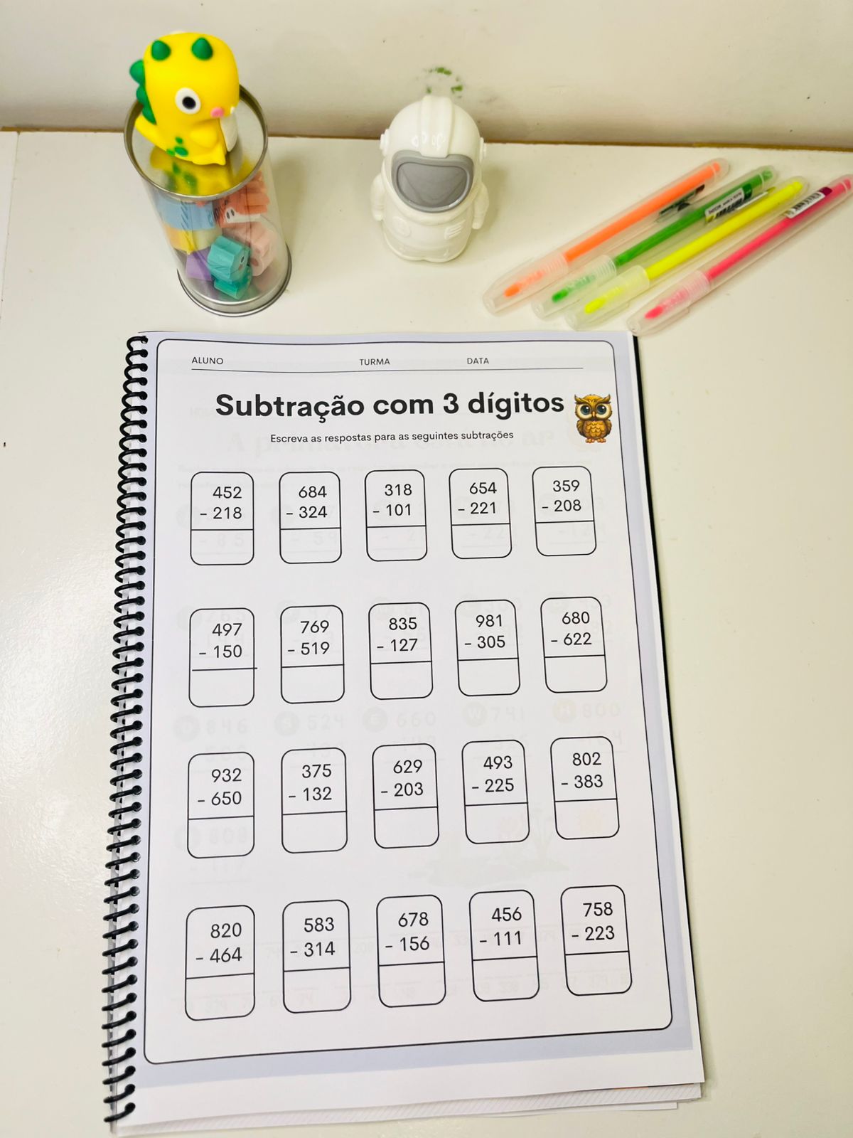 Apostila Subtração - 1º ao 5 º ano - Imagem 6