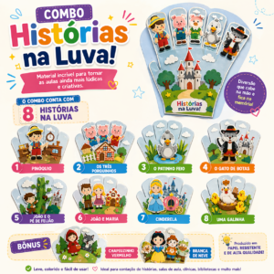 combo História na Luva